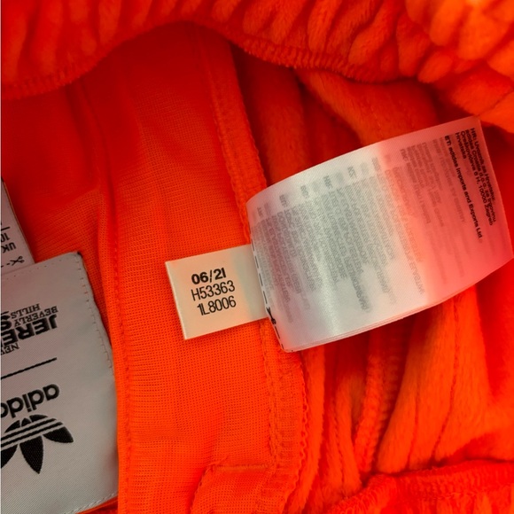 JEREMY SCOTT X ADIDAS WOMEN’S ORANGE SKIRT SIZE SMALL - Picture 4 of 6